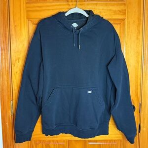 Dickies Men's Water Repellent Logo Sleeve Hoodie Sweatshirt Size Large